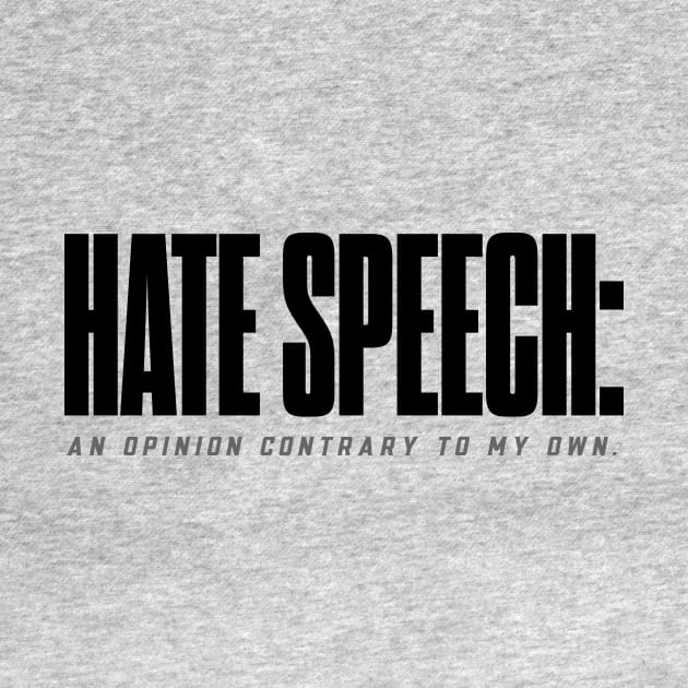 Hate speech by bluehair